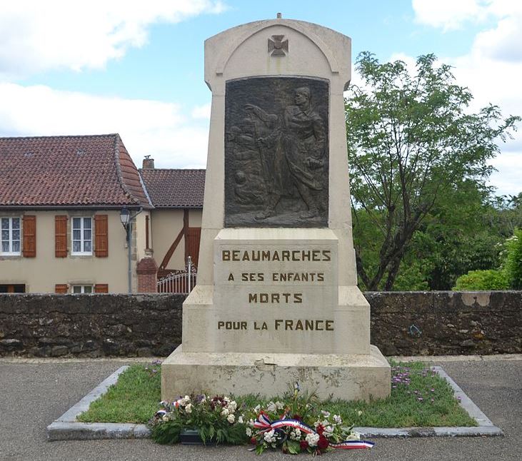 Monument Eerste Wereldoorlog Beaumarchs #1