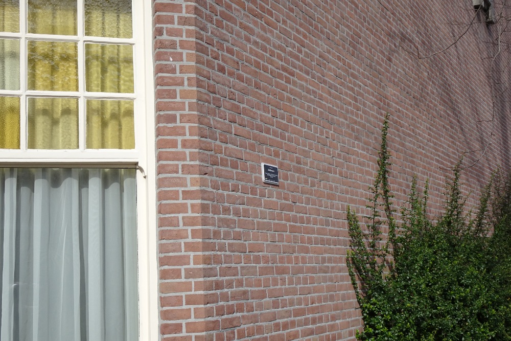 Death Plaque Van Imhoffstraat 14 #5