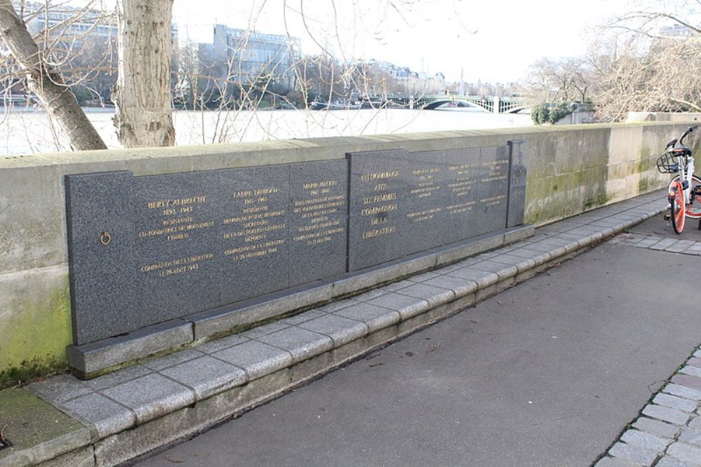 Monument Omgekomen Verzetsvrouwen