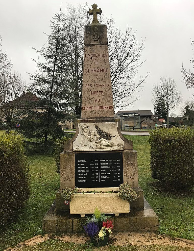 Monument Eerste Wereldoorlog Sermange