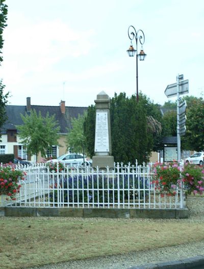 Oorlogsmonument Vouzeron