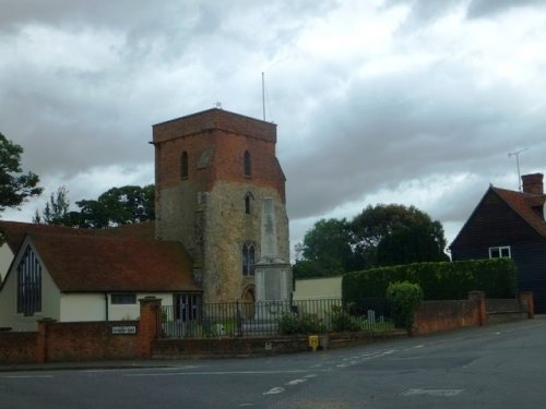 Oorlogsmonument Bradfield #1