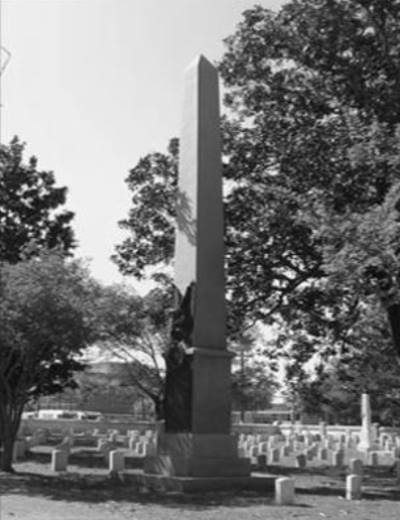 Massachusetts State Monument Baton Rouge National Cemetery