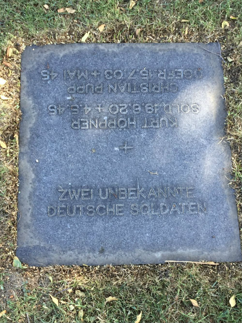 German War Graves Rnne #5