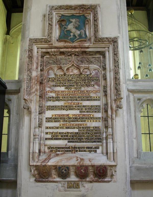 Memorials Rochester Cathedral #1