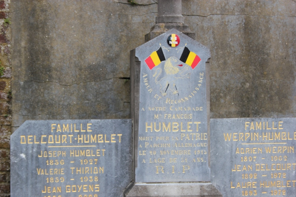 Belgian War Grave Warnant #2