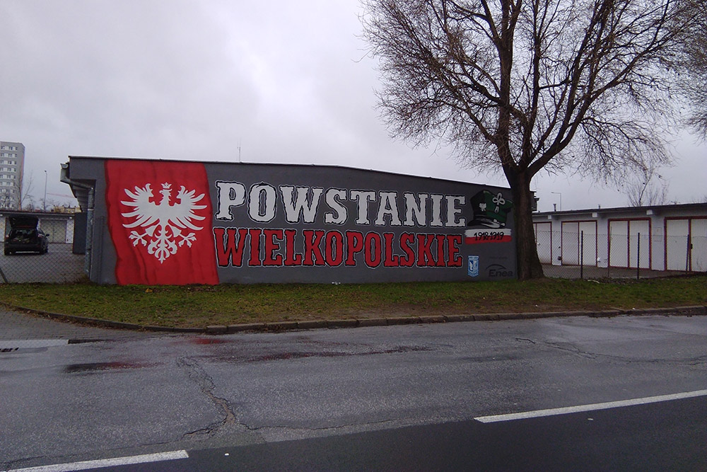 Muurschildering Wielkopolska Opstand