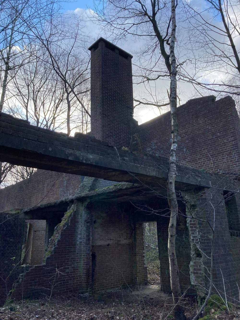 Remains Wärmehalle Nordlager II Fliegerhorst Venlo #5