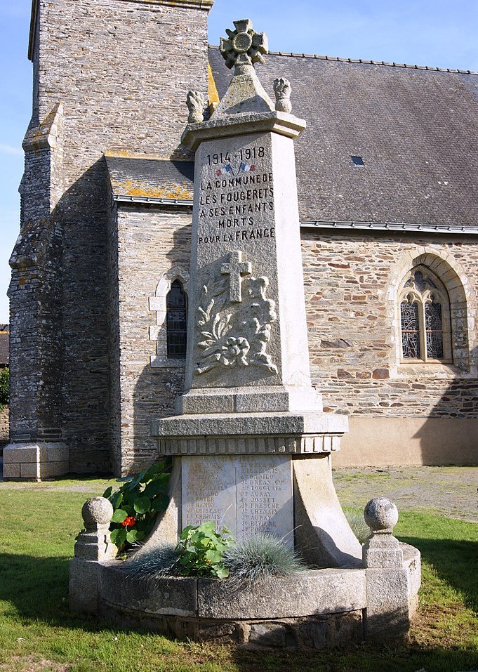 Oorlogsmonument Les Fougerêts #1