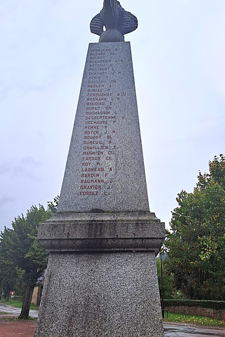 Oorlogsmonument Lucenay-l'Évêque #2