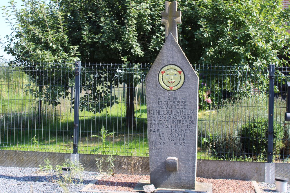 Gedenkteken René Quiévreux Maulde	 #2
