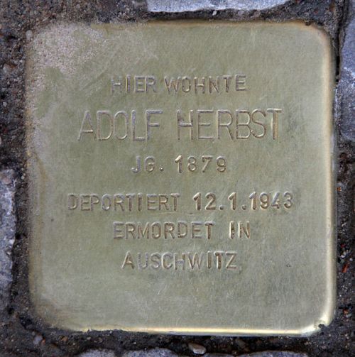 Stolpersteine Emser Straße 15 #2