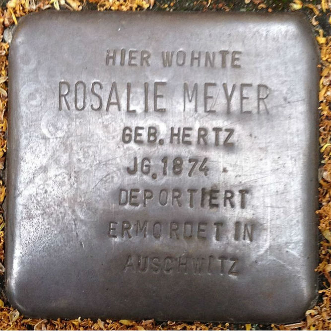 Stolperstein Recklinghuser Strae 33 #1