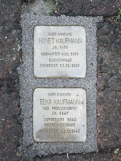 Stolpersteine Brauhausstraße 2