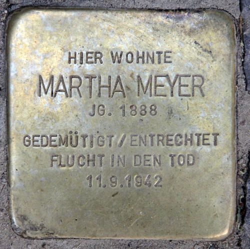 Stolpersteine Markgraf-Albrecht-Strae 4 #5