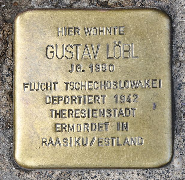 Stumbling Stones Wiener Straße 9 #2