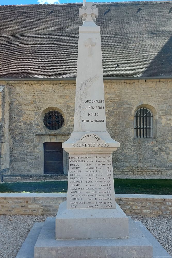 Oorlogsmonument Rochefort-sur-Nenon #2