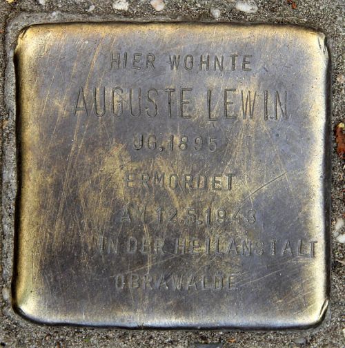 Stolperstein Schnleinstrae 18 #1