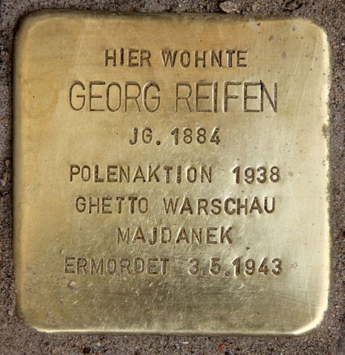 Stolpersteine Nürnberger Straße 16 #4