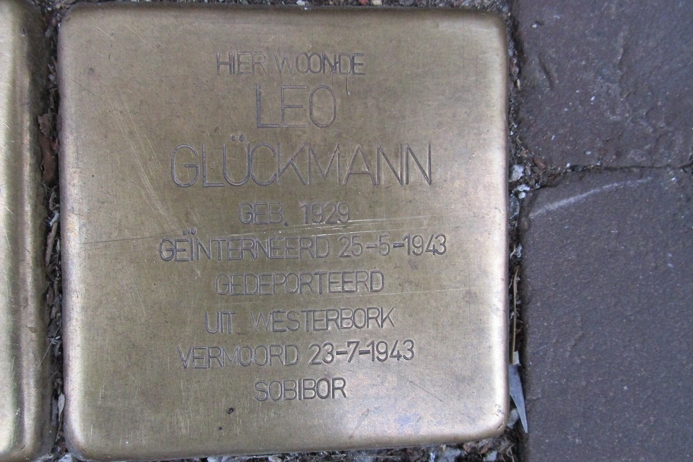Stolpersteine Govert Flinckstraat 169 #4