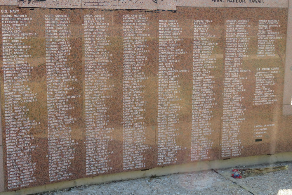 Monument USS Oklahoma #3