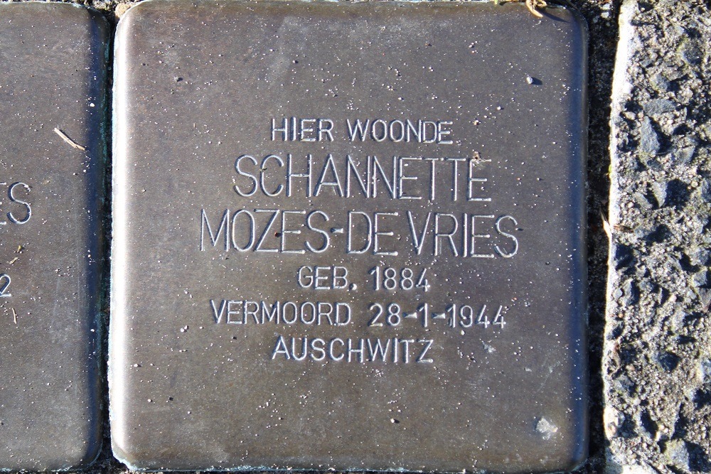 Stolpersteine Lutherse Kerkstraat 86 #3