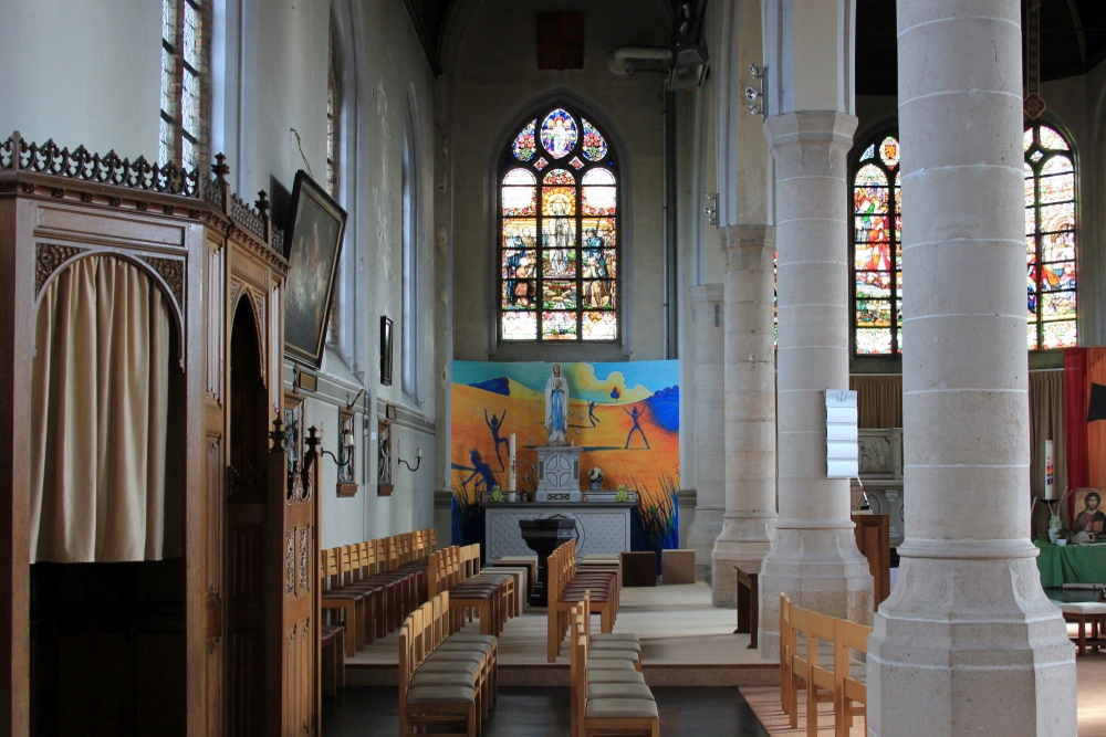 Stained-Glass Window Saint Peter Church Loker