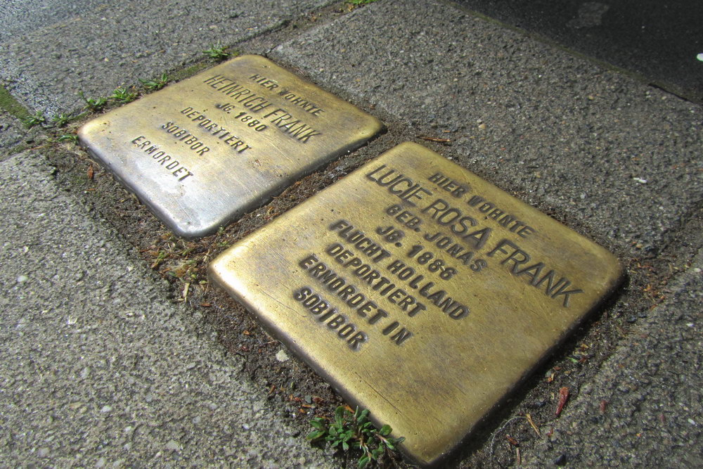 Stolperstein Hansaring 39