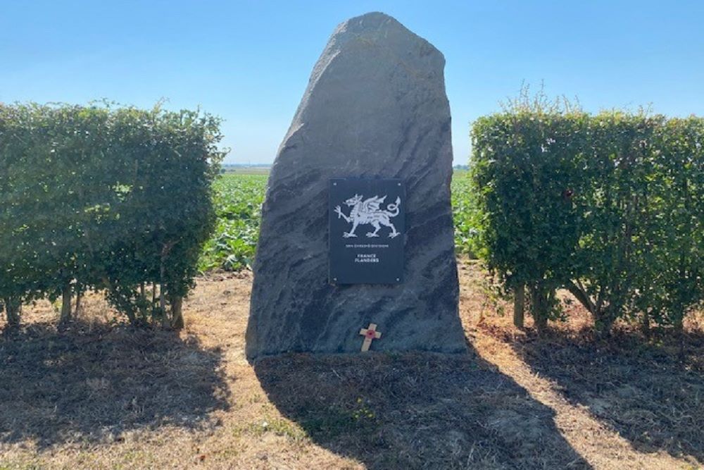 Memorial Stone 38th (Welsh) Division #1