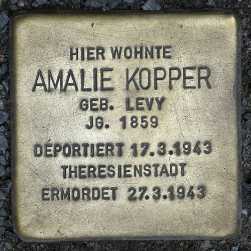 Stolpersteine Gipsstrae 23a #1