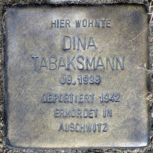 Stolpersteine Choriner Strae 1 #3