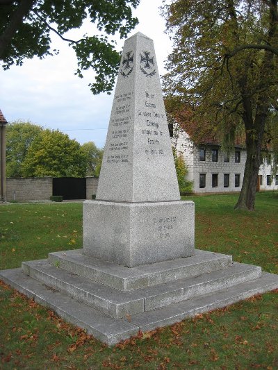 War Memorial Frankenfelde #1