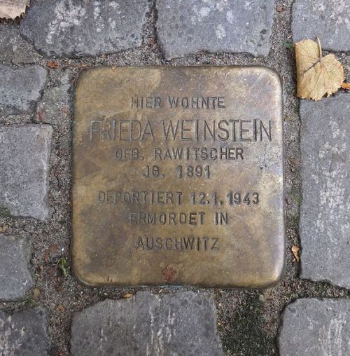 Stumbling Stones Düsseldorfer Straße 49 #4