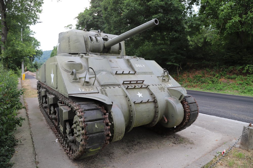 Memorial 60th US Infantry Regiment (M4 Sherman Tank 