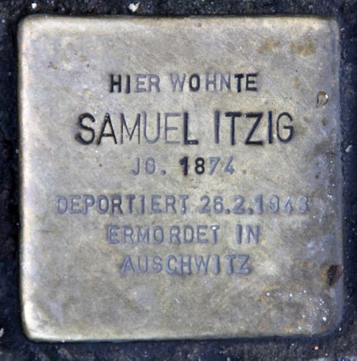 Stumbling Stones Karl-Marx-Straße 55 #4