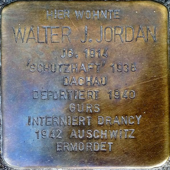 Stolpersteine Wrttemberger Strae 34 #2