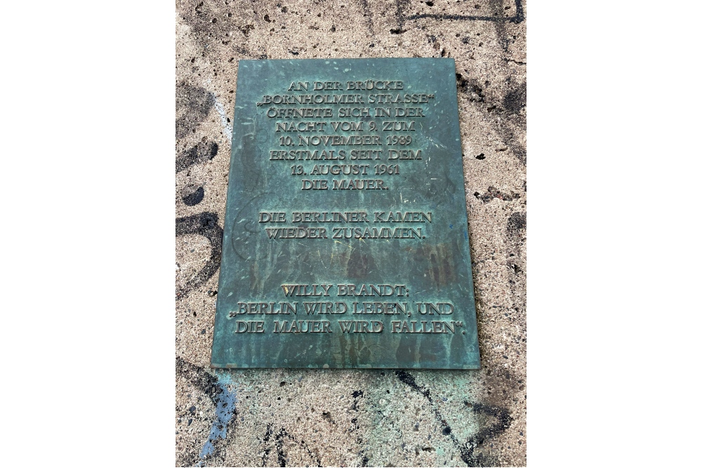 Memorial Plaque Friedrich Wilhelm Böse Bridge #4