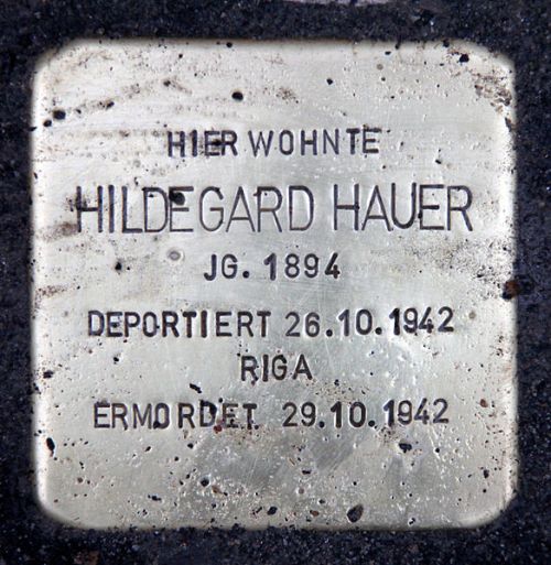 Stolperstein Ansbacher Strae 68