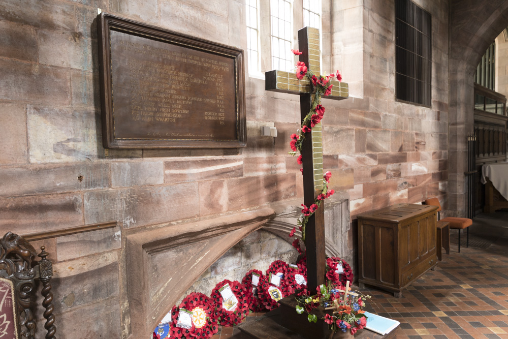 Oorlogsmonument St. Stephen's Church Kirkby Stephen #3