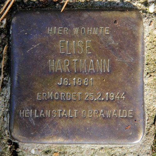 Stolpersteine Olafstrae 8-10