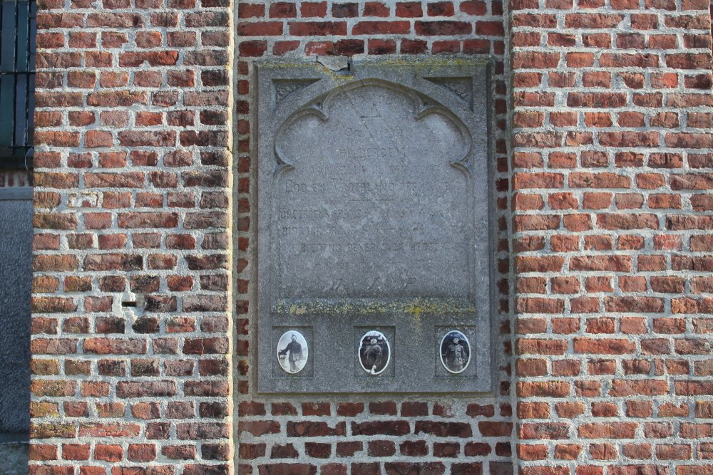 Commemorative Plates War Victims Heldergem #2