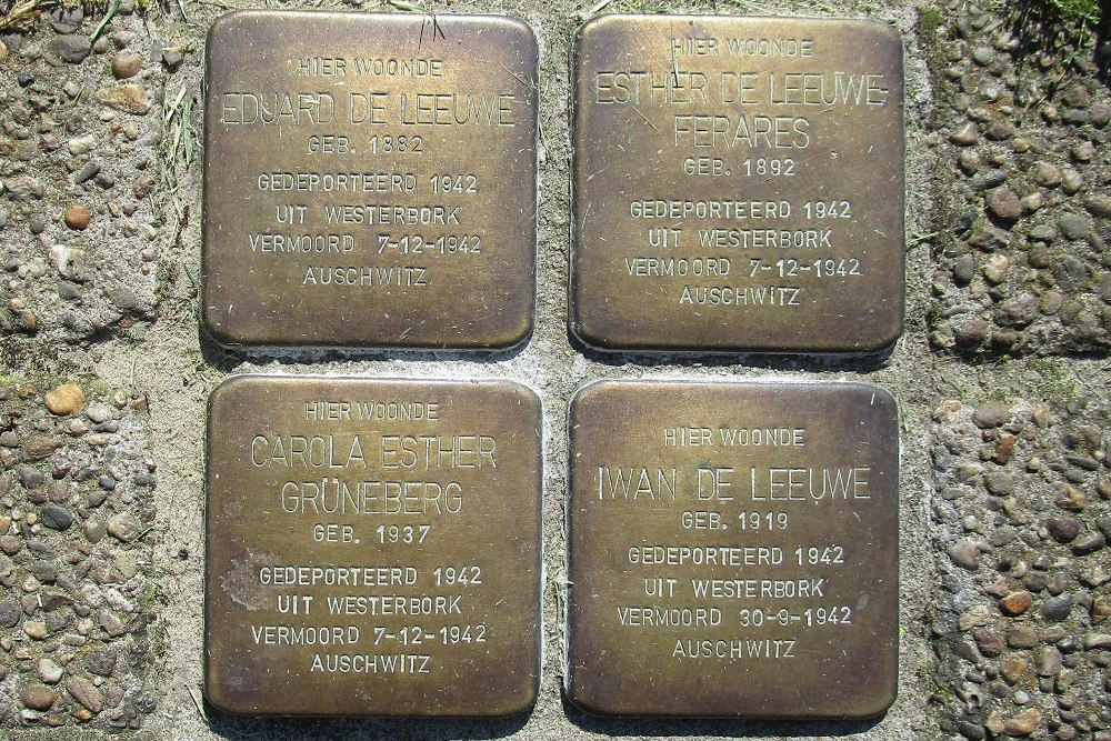 Stolpersteine Hagengracht 15A