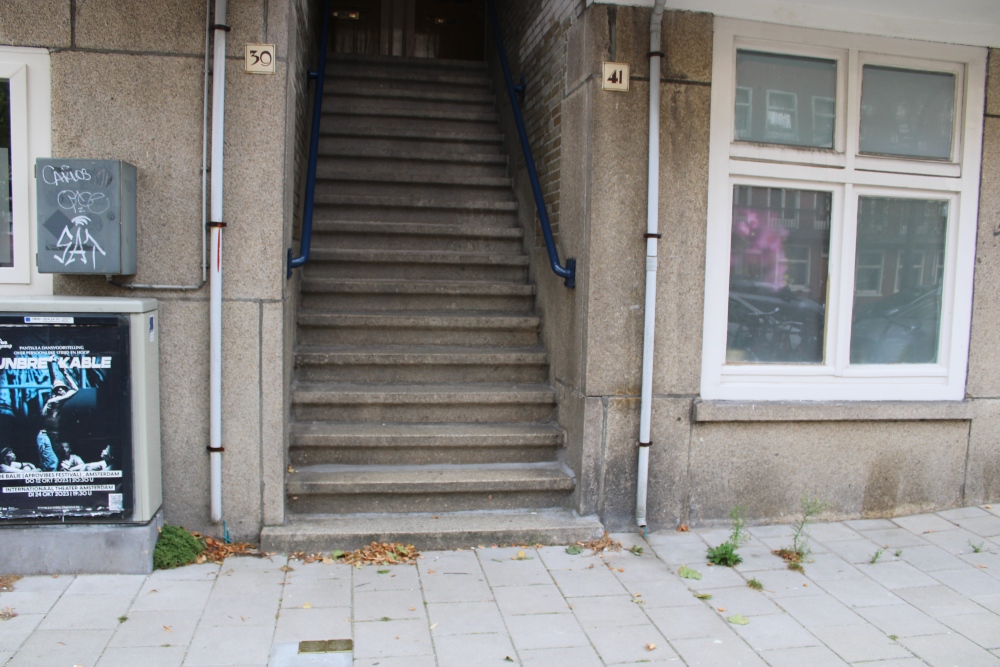 Stolpersteine Waalstraat 39 #4