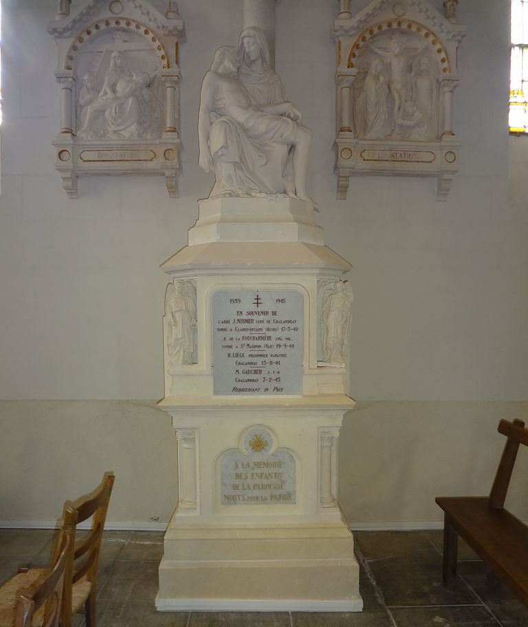 Oorlogsmonument Église Notre-Dame