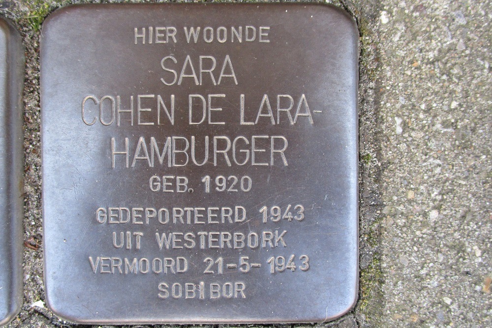 Stolpersteine Biesboschstraat 61 #3