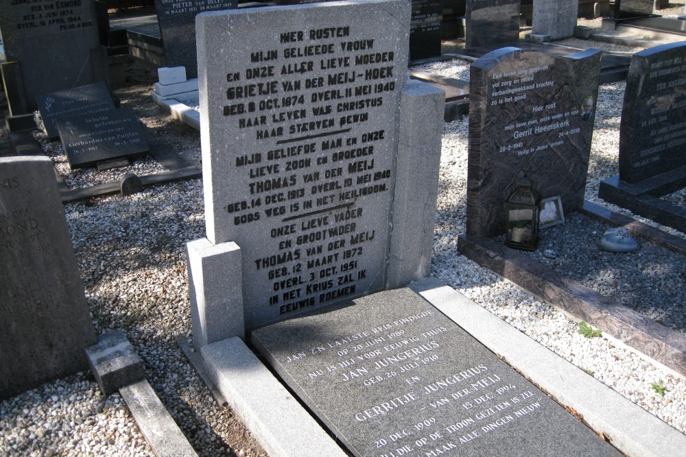 Nederlandse Oorlogsgraven Gereformeerde Begraafplaats Rijnsburg #3