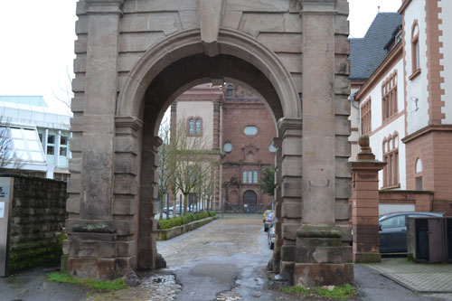 Remains St. Maximin's Abbey