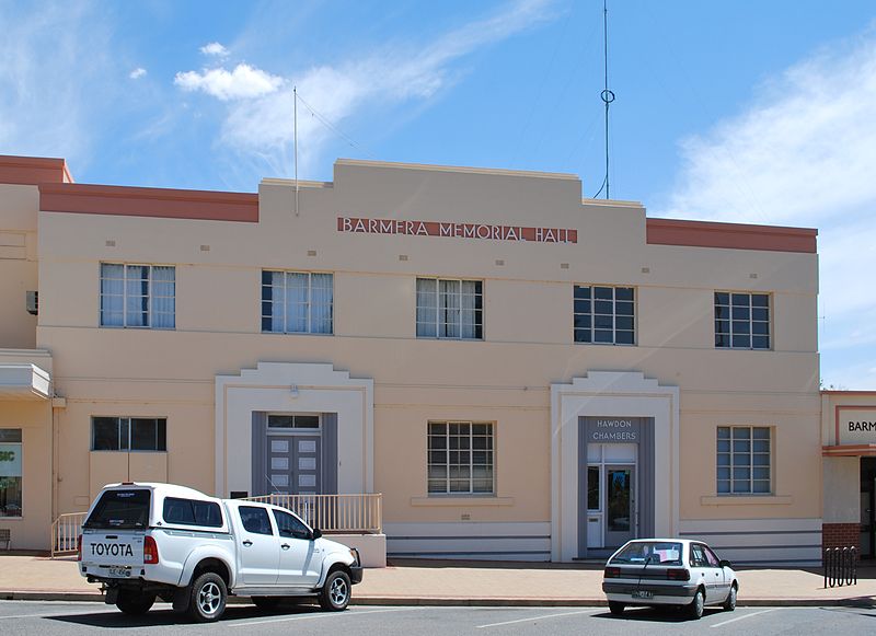 War Memorial Hall Barmera #1