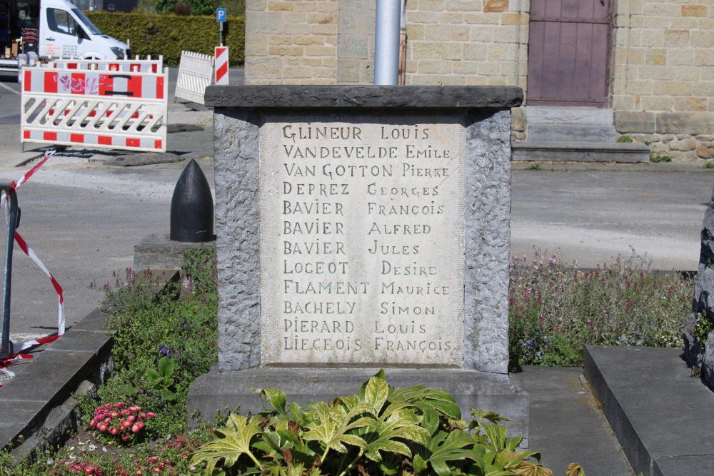 Oorlogsmonument Tertre #4