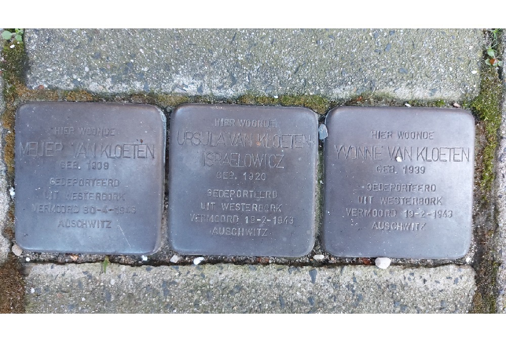 Stolpersteine Newtonplein 9